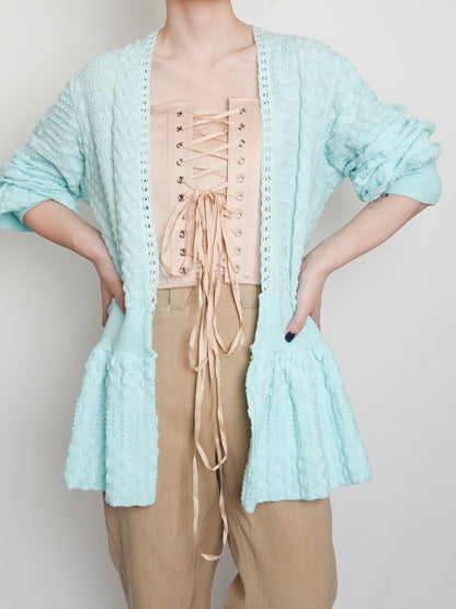 Peplum Cardigan