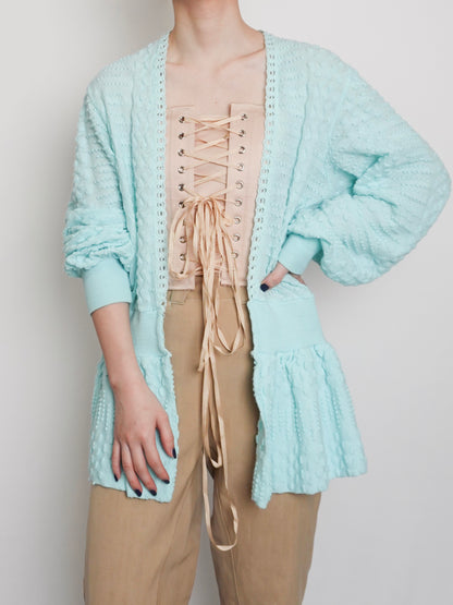 Peplum Cardigan