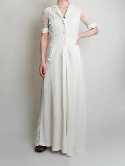 Mesh Long Dress