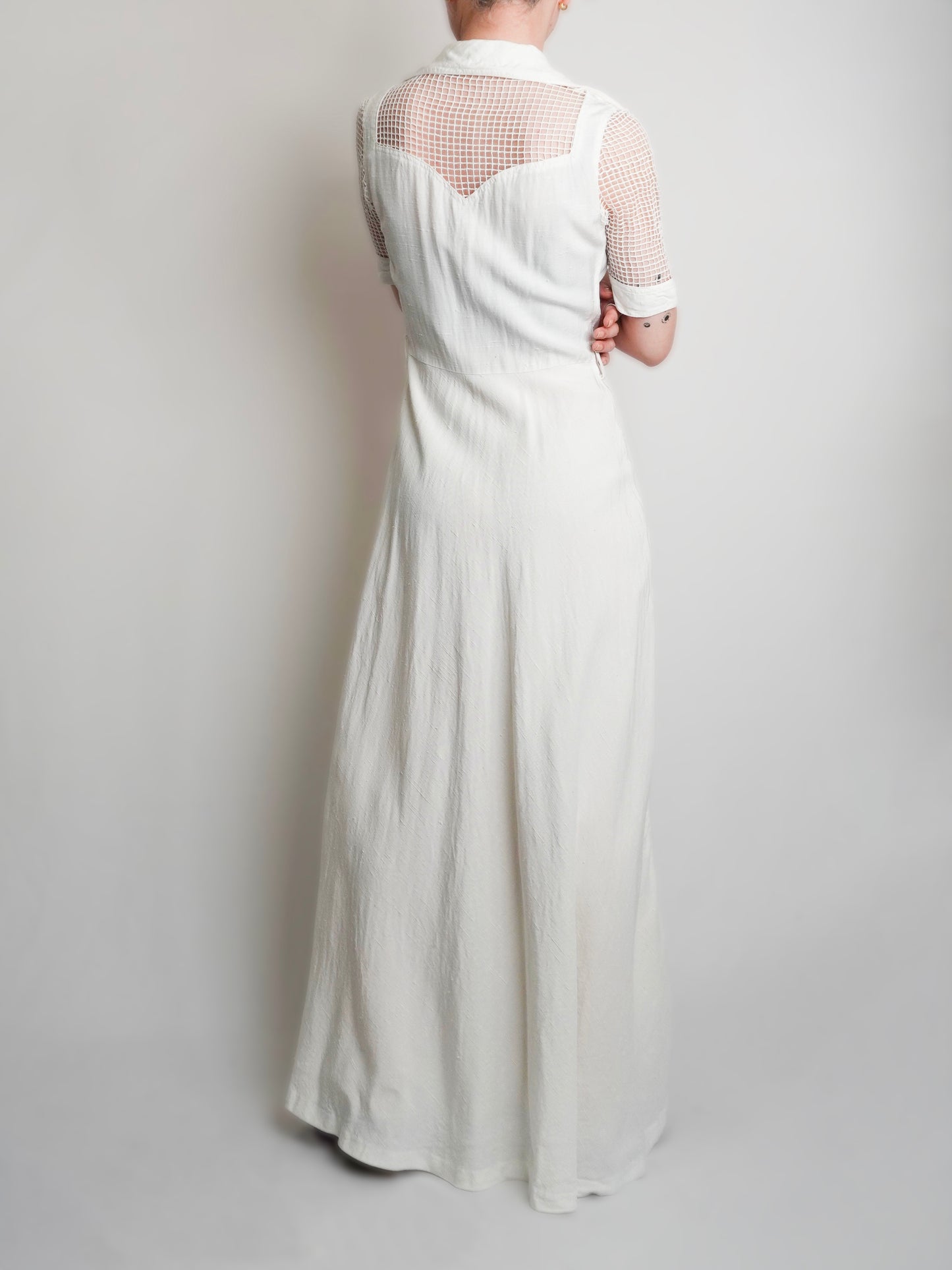 Mesh Long Dress