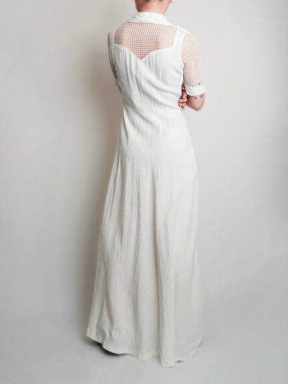 Mesh Long Dress
