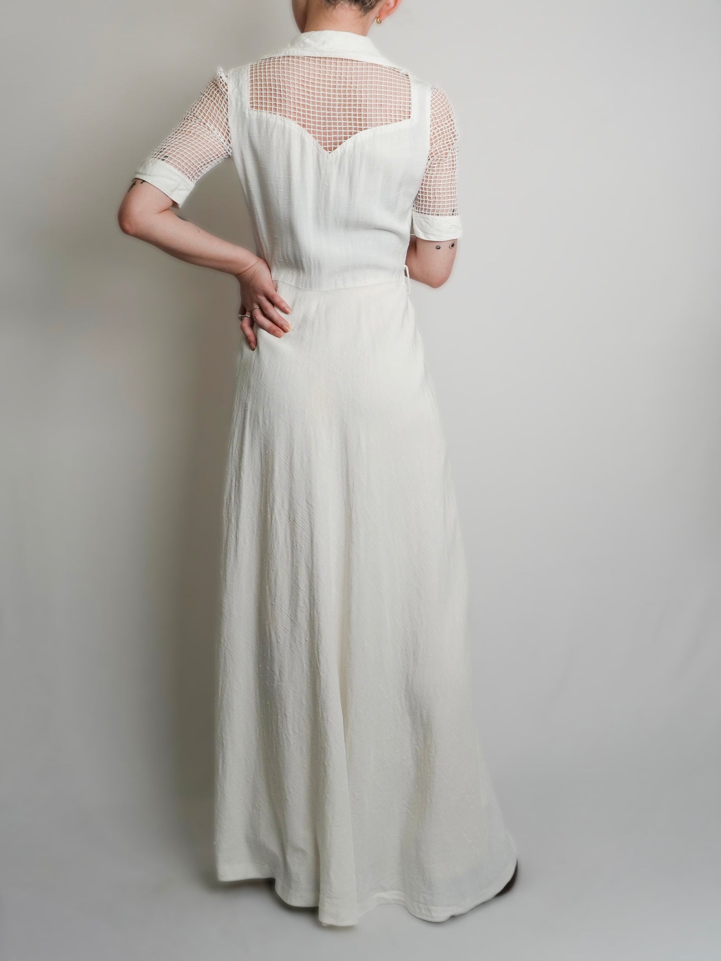 Mesh Long Dress