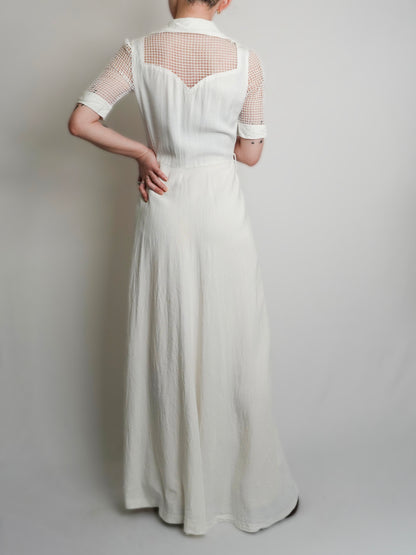 Mesh Long Dress