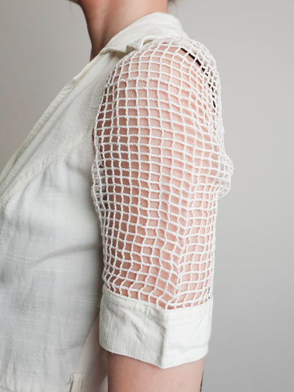 Mesh Long Dress