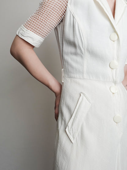 Mesh Long Dress