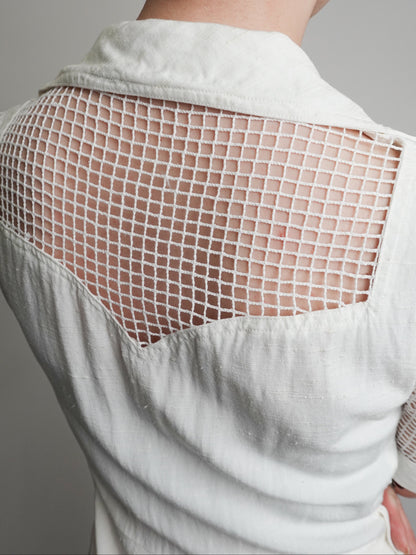 Mesh Long Dress