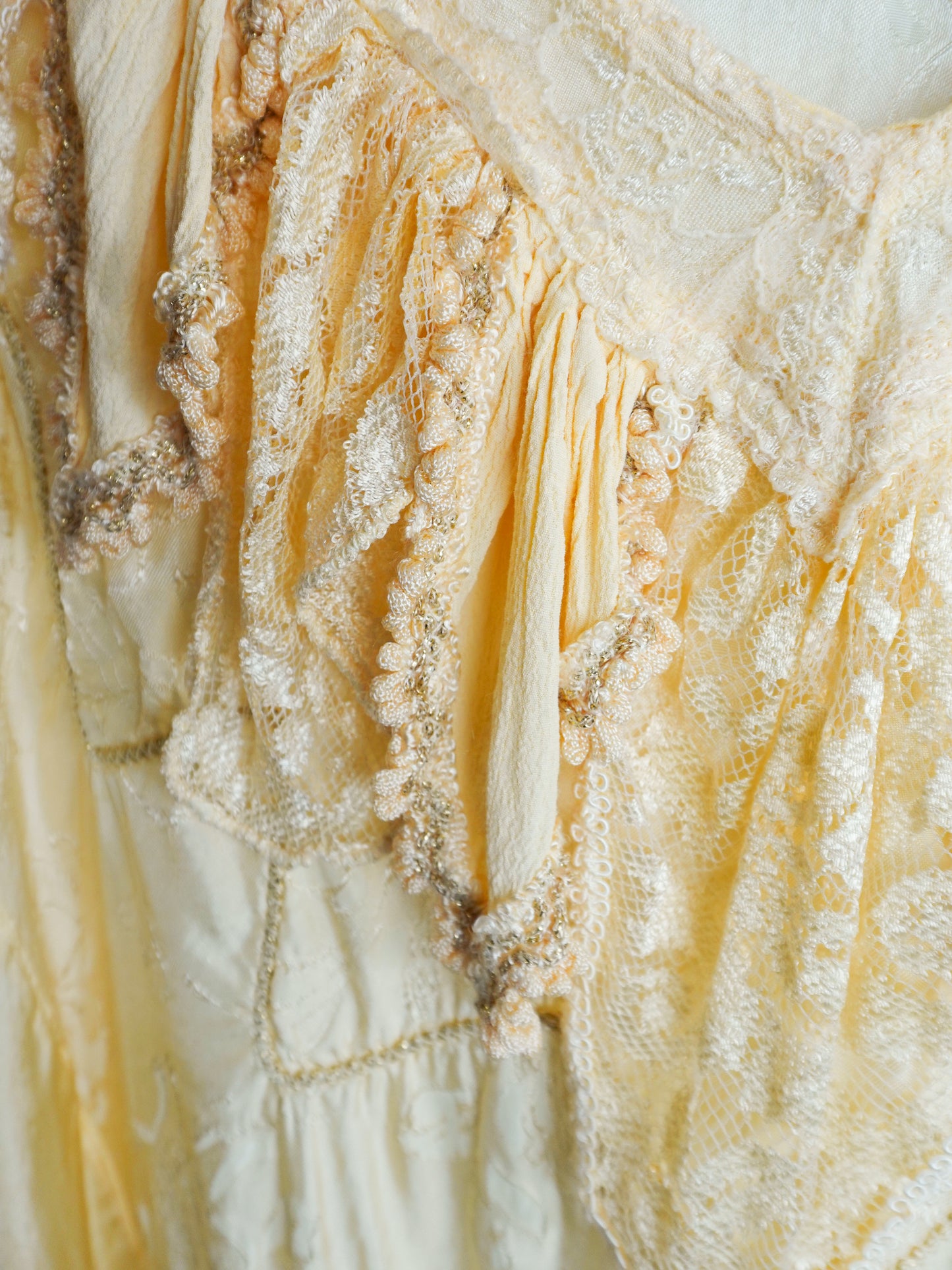 Satin Frill Lace Tops
