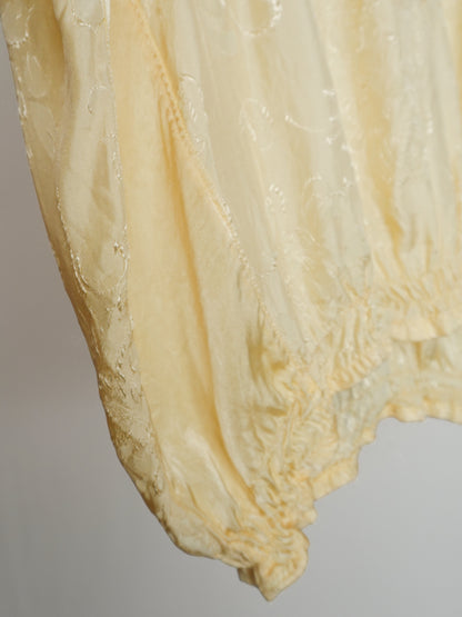 Satin Frill Lace Tops