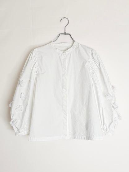 Flower Sleeve Shirt