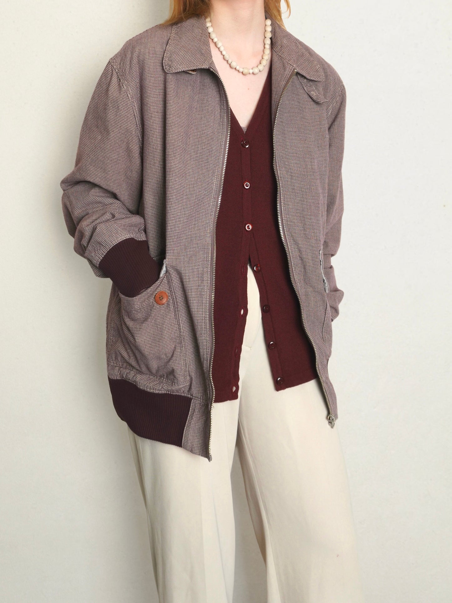 ”Paul Smith Jeans” Gingham Check Blouson