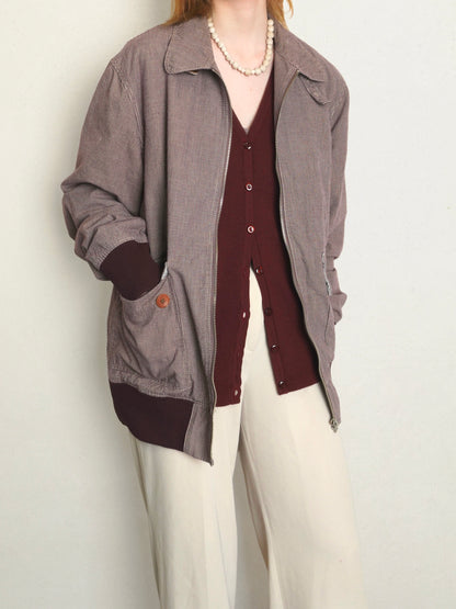 ”Paul Smith Jeans” Gingham Check Blouson