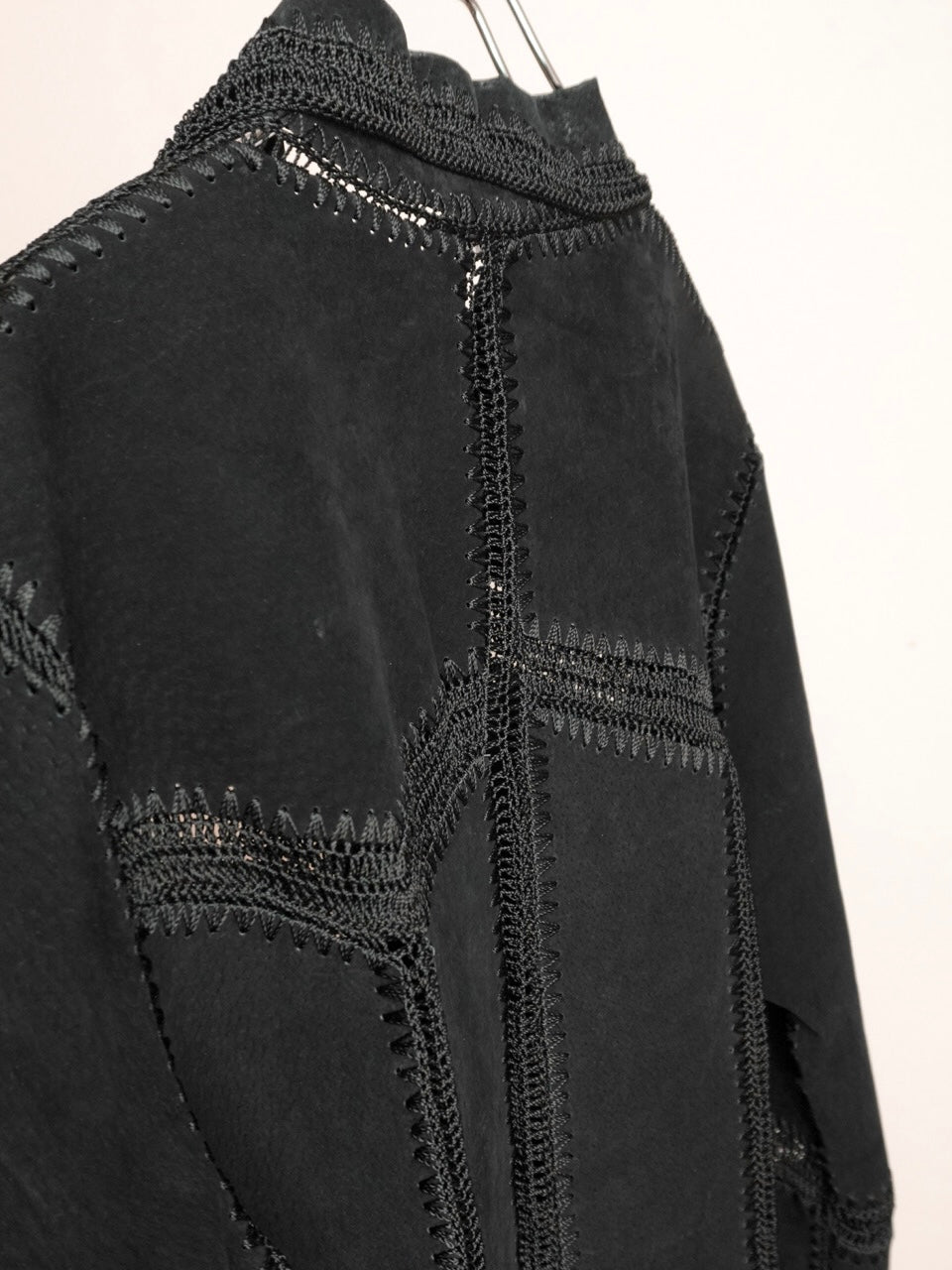 Suede Patchwork Shirt