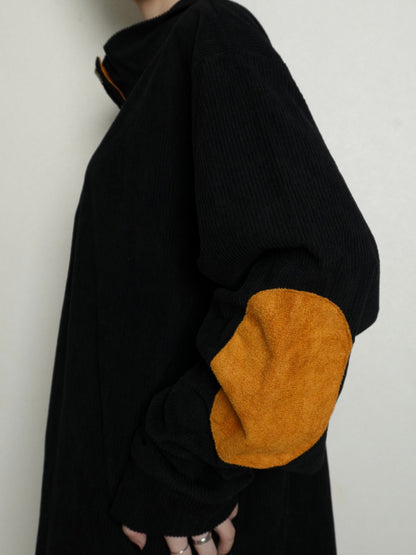 Elbow Patch Corduroy Tops