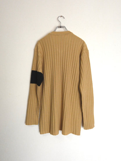 Rib Vneck Knit