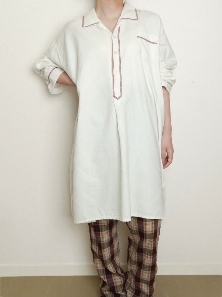 Piping Pajama Shirt
