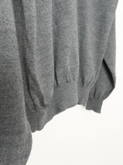 Merino Wool Vneck Knit