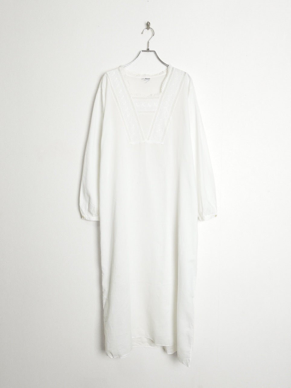 ~80s Cotton Lace Onepiece