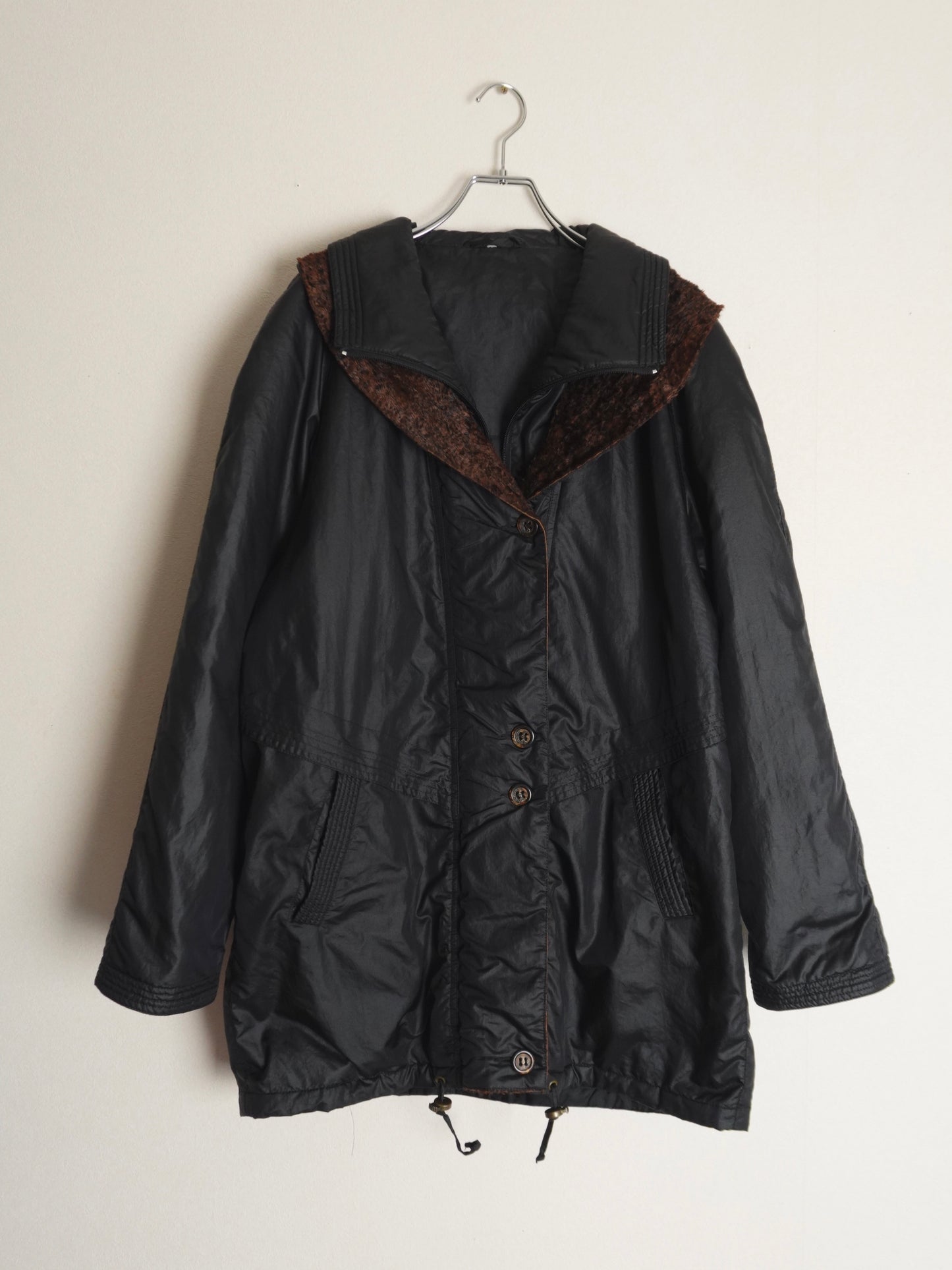 Nylon Layered Coat