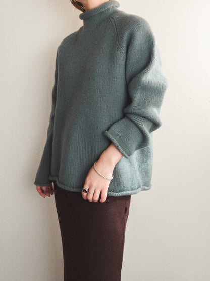 90s~ "J.CREW" Roll neck Knit