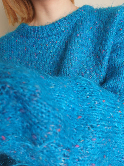 Mix Blue Knit