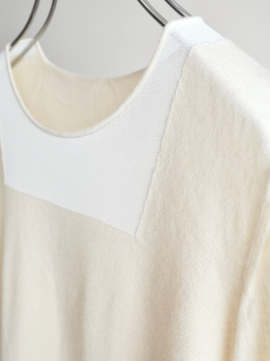 Sheer Panel Knit
