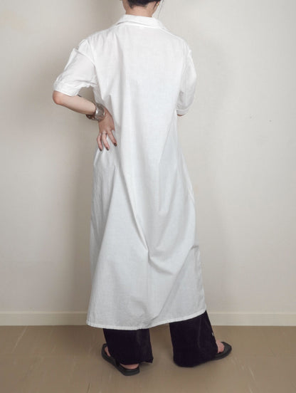 Cotton Shirt Dress