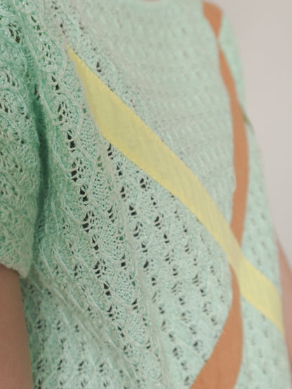 Pastel Crochet Summer Knit