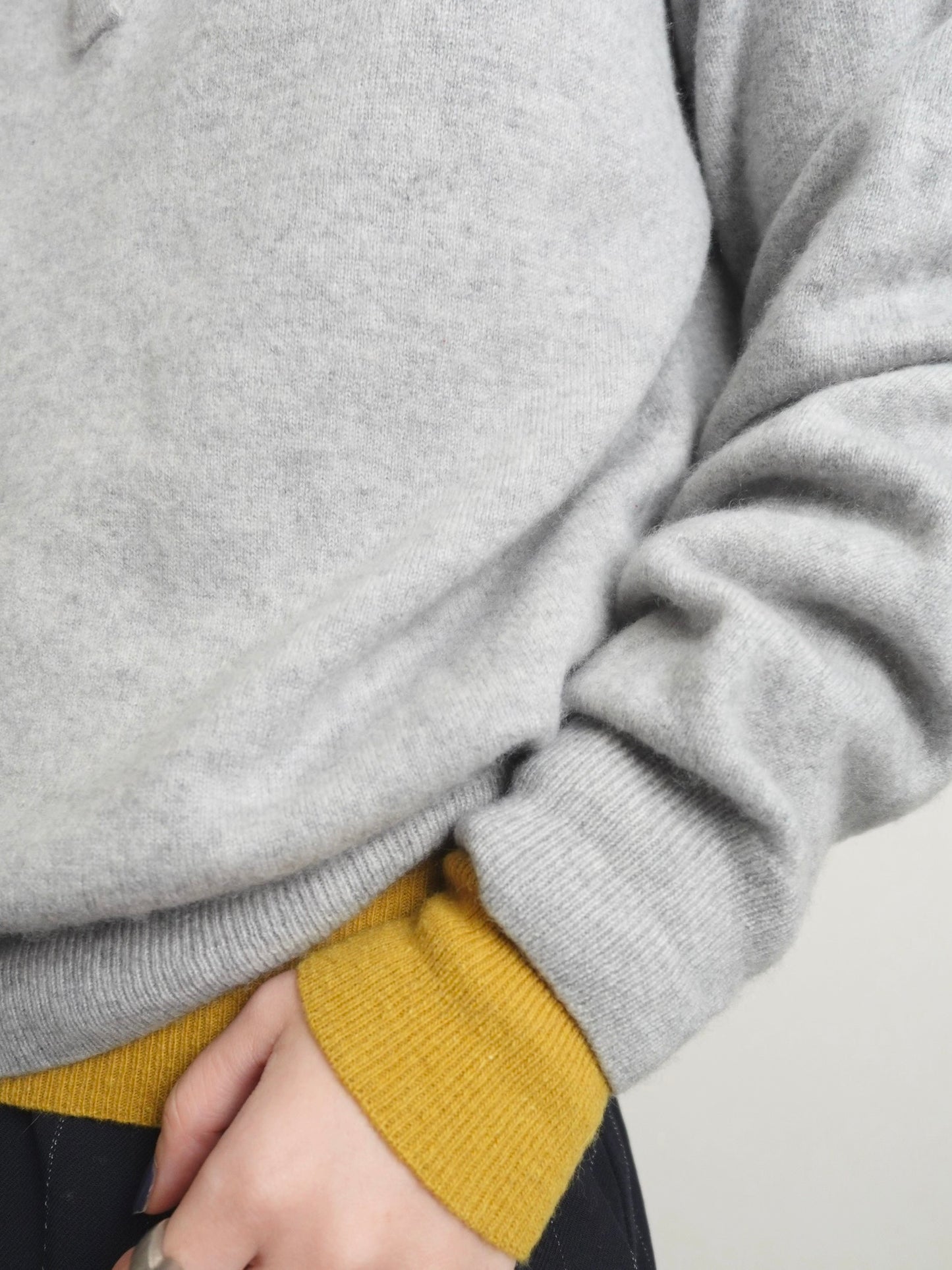 Pure Cashmere Knit - Gray