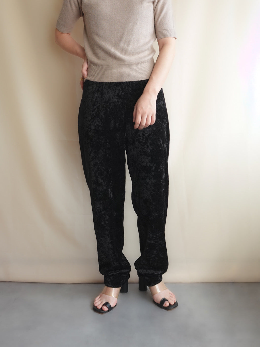 Velours Easy Pants