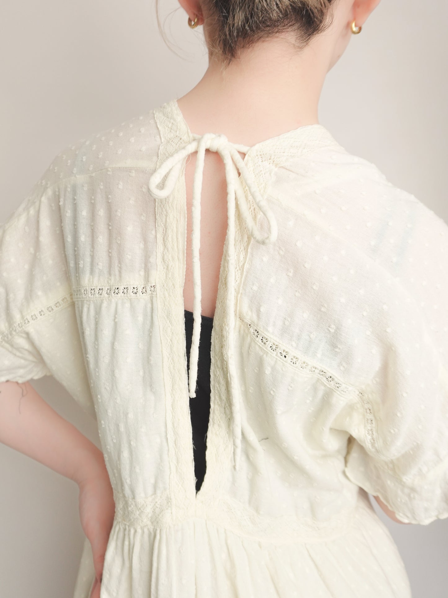 Dot Vneck Tunic