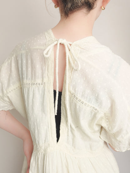 Dot Vneck Tunic