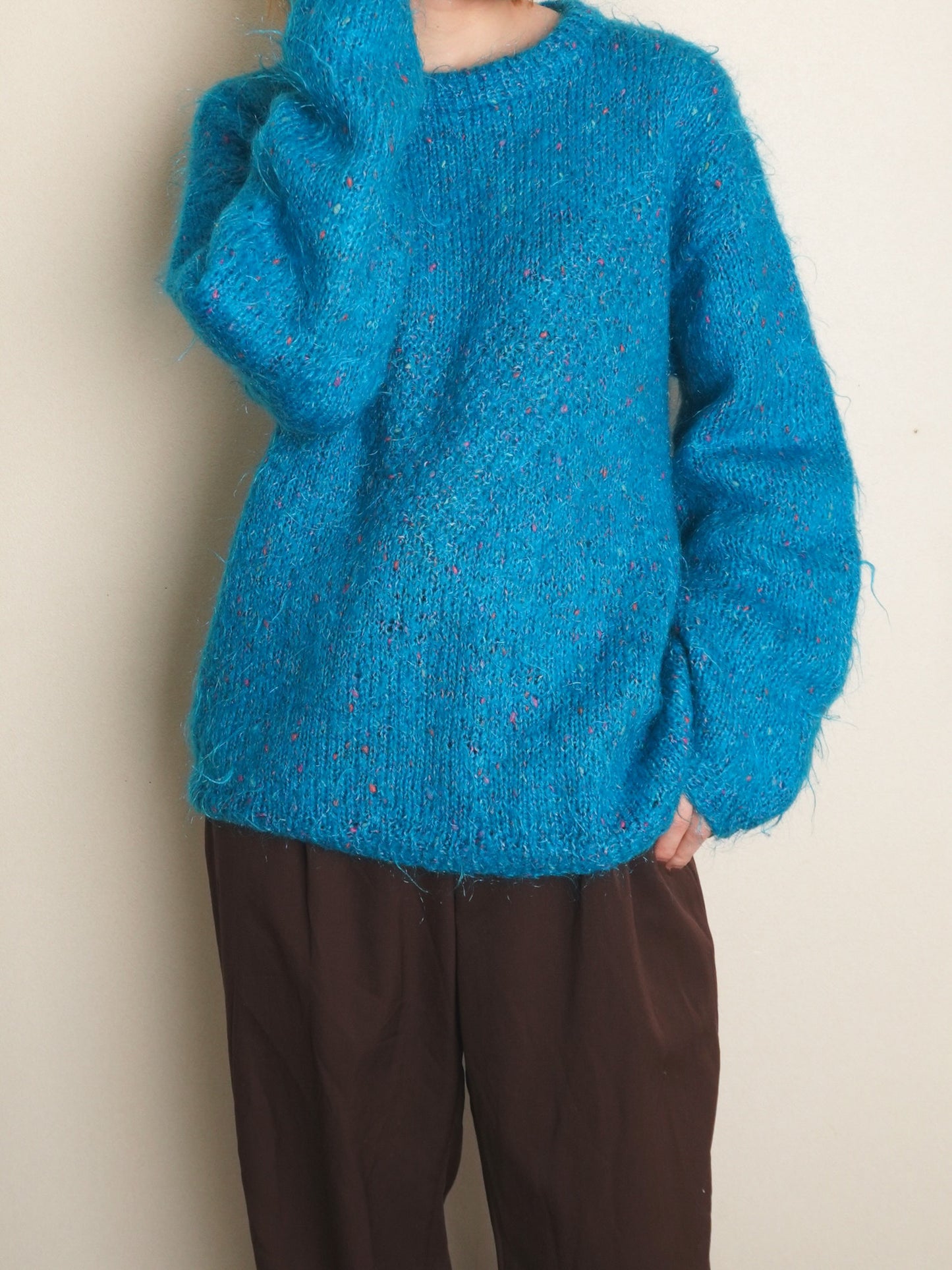 Mix Blue Knit