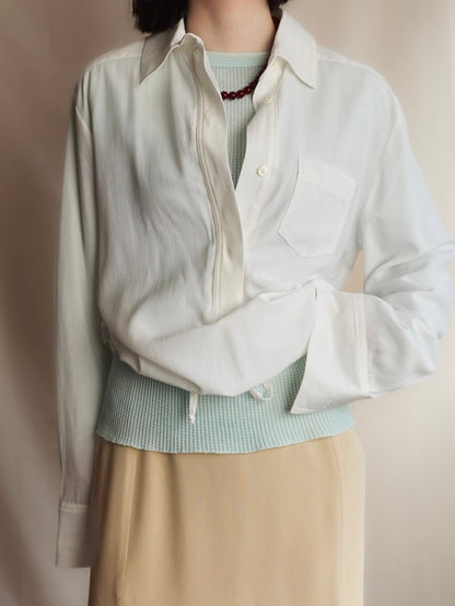 Pullover Drawcode Shirt