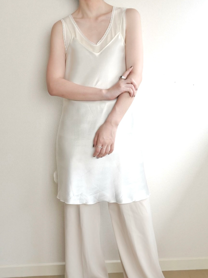 80s~ Satin Camisole Onepiece