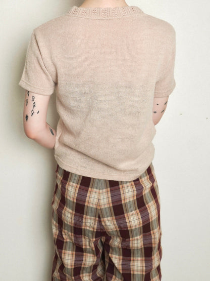 Short Sleeve Knit