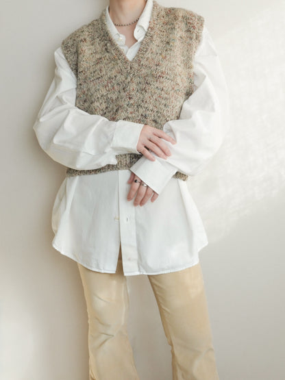 Mix Knit Vest