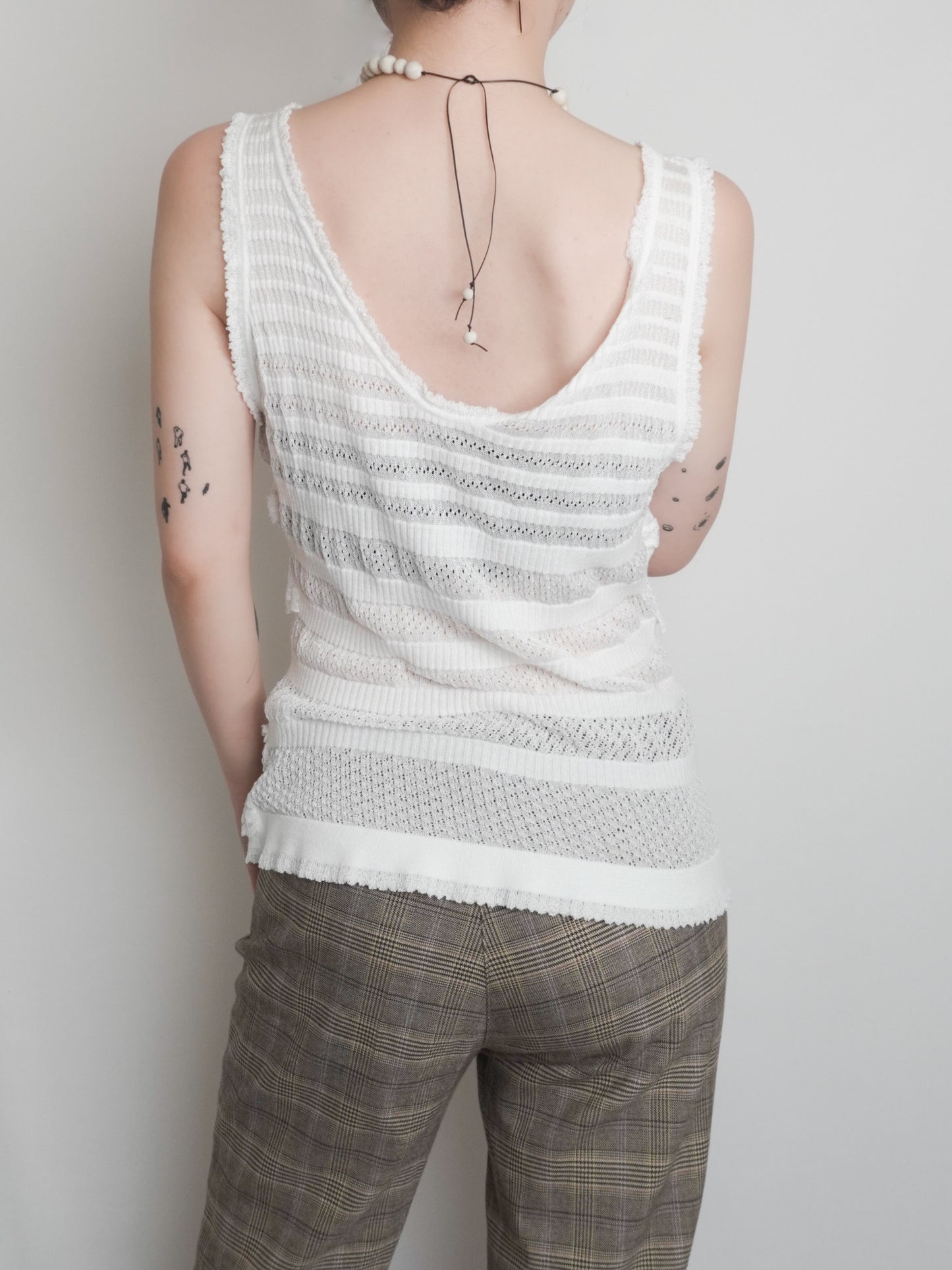 Lace Knit Vest