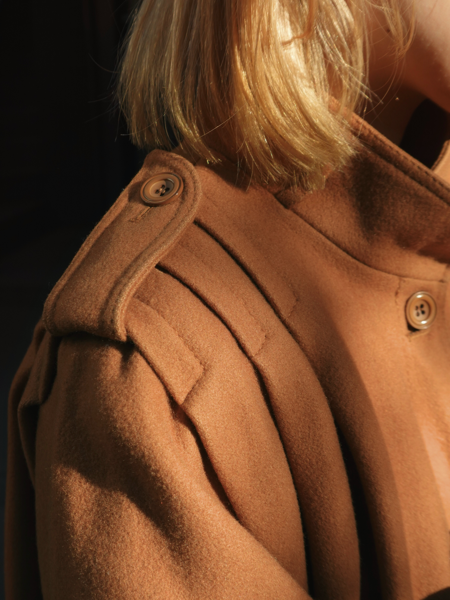 Melton Blouson Jacket