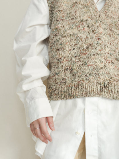 Mix Knit Vest