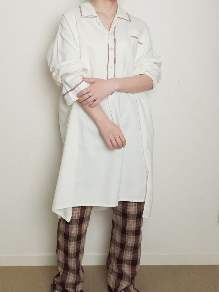 Piping Pajama Shirt